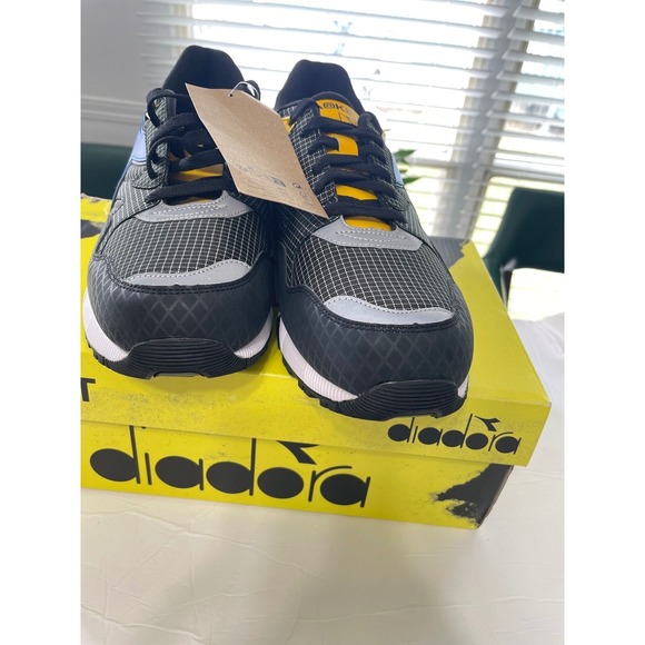 Diadora Wolverine Marvel Black Yellow Blue Sneakers Size 10 M Men's‎ Shoes - Picture 5 of 14